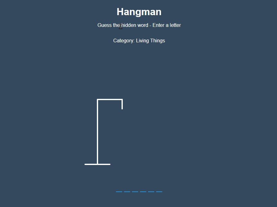 Hangman Screenshot